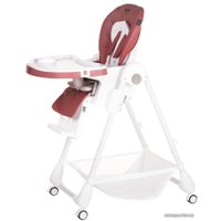 Высокий стульчик Martin Noir Tody Lux (wine red) 0+