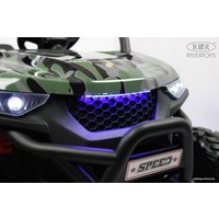 Электромобиль RiverToys T777TT 4WD (зеленый камуфляж)