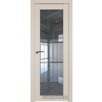 Межкомнатная дверь ProfilDoors 2.19U L 80x200 (санд, стекло прозрачное)