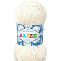 Пряжа для вязания Alize Miss 62 50 г 280 м (молочный)