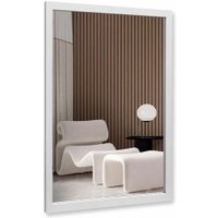 Зеркало Алмаз-Люкс MF-1 8060 White 80х60 см (в раме МДФ/белый) в Витебске