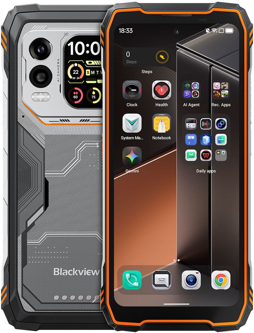 

Телефон Blackview Xplore 1 Pro 12GB/256GB (черный/оранжевый)