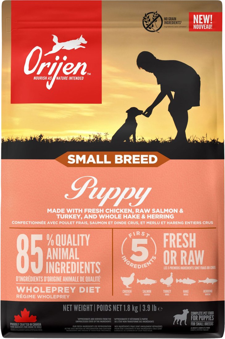 

Сухой корм для собак Orijen Dog Puppy Small Breed 1.8 кг
