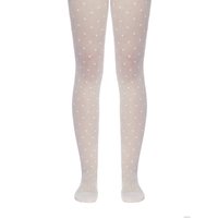 Колготки Conte Elegant Сердечки Anabel 16С-46СП (р. 104-110, bianco)