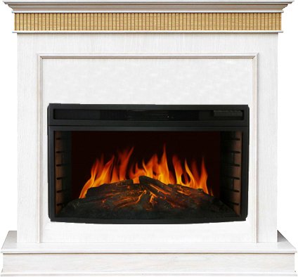 

Каминокомплект Smolcom Murano FS33W с Royal Flame Dioramic 33W LED FX (белый дуб)