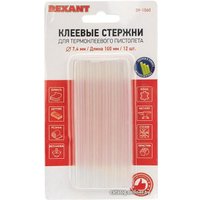 Клеевые стержни Rexant 09-1060 (12 шт, прозрачный, светящийся)