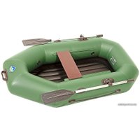Гребная лодка Лоцман Стандарт 200 ВНД (зеленый)