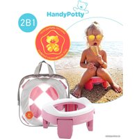 Дорожный горшок Roxy Kids HandyPotty HP-250RG (розовый)