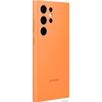 Чехол для телефона Samsung Silicone Case S23 Ultra (оранжевый)