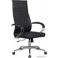 Офисное кресло SitUp Mike chrome (экокожа Black/Black)