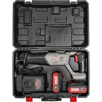 Сабельная пила Crown CT25007HX-4 BMC (с 2-мя АКБ, кейс)