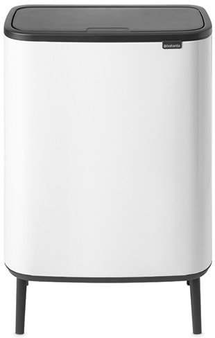 

Система сортировки мусора Brabantia Bo Touch Bin Hi 2 x 30 л (белый)