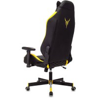 Игровое (геймерское) кресло Бюрократ Knight Neon (черный/желтый экокожа)