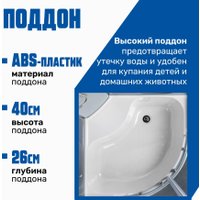 Душевая кабина Saniteco SN-80B 80x80