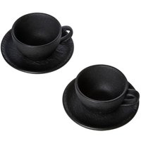 Чашка Corone Grafica XSY295/XSY296 фк6923 (черный)