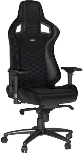 Игровое (геймерское) кресло Noblechairs Epic (черный/синий)