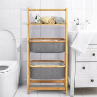 Этажерка AksHome Pansy (Iris) (бамбук)