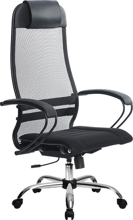 

Офисное кресло Metta SU-1-BP Комплект 0, Ch ов/сечен (пластиковые ролики, черный)