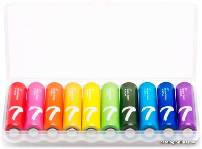 

Батарейка ZMI ZI7 Rainbow AAA 10 шт. AA701 Colors