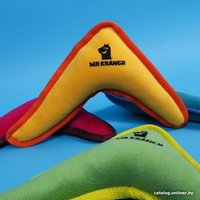 Игрушка для собак Mr. Kranch Бумеранг с пищалкой MKR80240 (желтый)