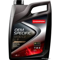 Моторное масло Champion OEM Specific 5W-30 C3 LL III 4л
