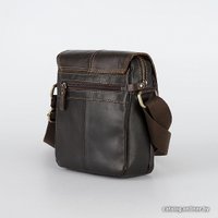 Сумка через плечо Poshete 196-3490-DBW (коричневый)