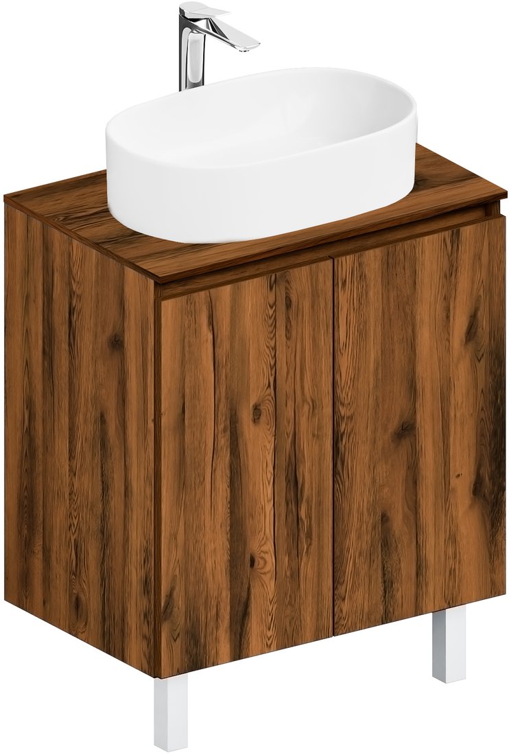 

ЗОВ Тумба под умывальник Монови 80 M80LA0LAS-LDSPA (аттик)