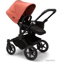 Универсальная коляска Bugaboo Donkey 5 Twin (Black/Black/Sunrise Red)