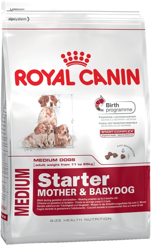 

Сухой корм для собак Royal Canin Medium Starter 4 кг