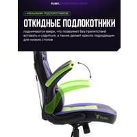 Игровое (геймерское) кресло FLOKY Asgard Purple-Green (фиолетовый/зеленый)