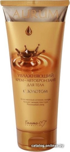 Крем-автозагар Белита-М Крем-автобронзант Aurum увлажняющий с золотом 180 г