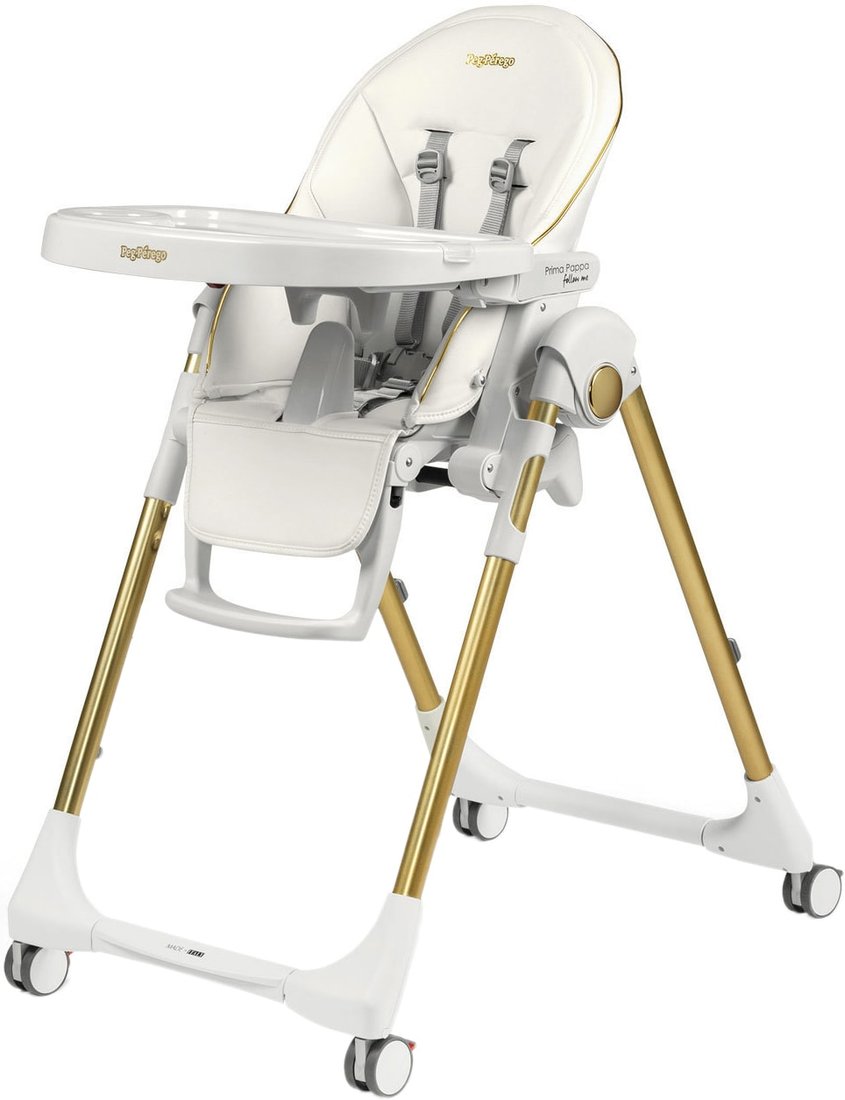 

Высокий стульчик Peg Perego Prima Pappa Follow me (gold)