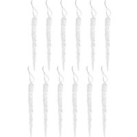 Елочная игрушка Золотая сказка Сосульки акриловые 592147 (12 шт) в Бресте