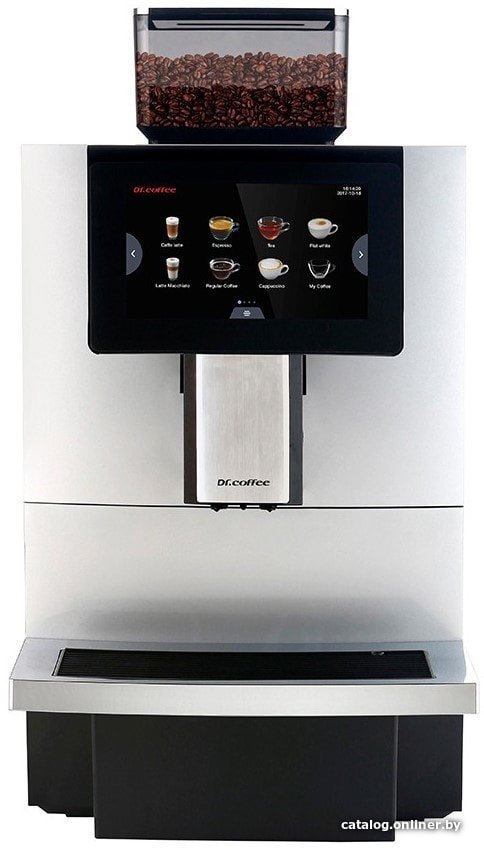 Кофемашина Dr.Coffee F11 Plus (серебристый)