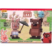 Конструктор Brick Labs Винни-Пух и Пятачок AB-1105