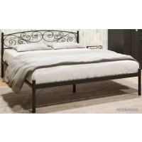 Кровать ИП Князев Лилия 140x190 (черный)