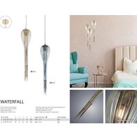 Подвесная люстра Arte Lamp Waterfall A1577SP-1GO