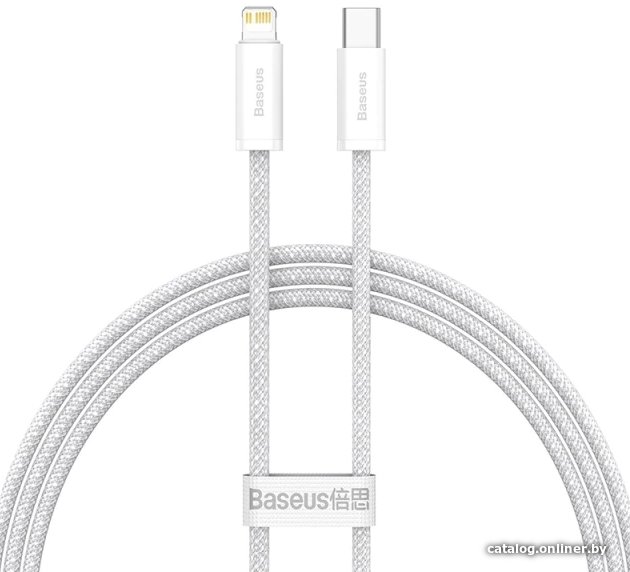 

Кабель Baseus Lightning - USB Type-C CALD000102 (2 м, белый)