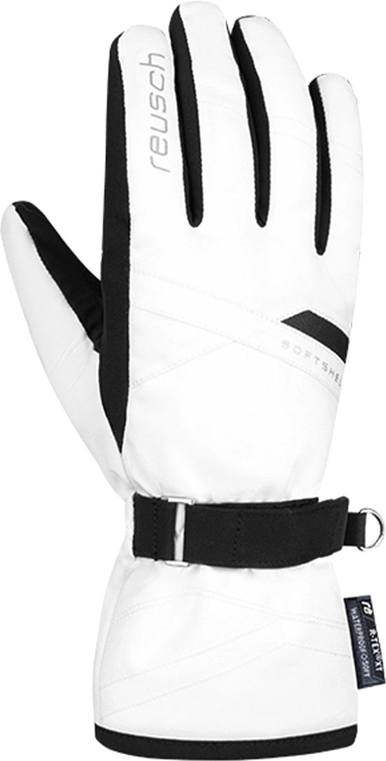 

Горнолыжные перчатки Reusch Helena R-Tex Xt 6331213-1101 (р-р 6, White/Black)