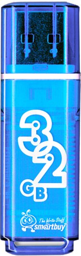 USB Flash SmartBuy Glossy Blue 32GB (SB32GBGS-B)