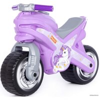 Каталка Полесье Мотоцикл МХ 09187 (сиреневый)