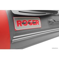 Моторная лодка Roger Boat Hunter Keel 3500 (малокилевая, серый/красный)