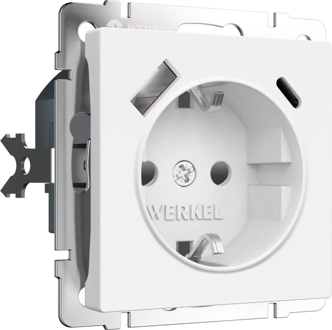 

Розетка USB Werkel W1171761 (белый матовый)