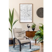 Интерьерное кресло Импэкс Leset Лион (венге/Малмо 05)