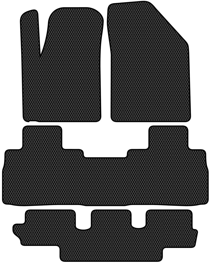 

Комплект ковриков для авто Alicosta Evolute i-Space I (suv / Гибрид) 2023 - Н.В. +3 ряд (черный, ромб)