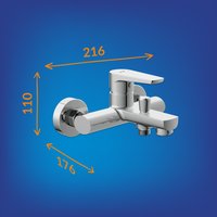 Душевой гарнитур  Cersanit Moduo 64097 + Vibe 63067