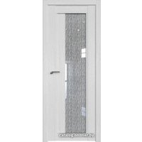 Межкомнатная дверь ProfilDoors 2.72XN L 80x200 (монблан/стекло дождь белый)