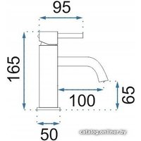Смеситель Rea Lungo Art REA-B6322 (золотой)
