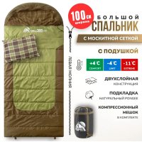 Спальный мешок RSP Outdoors Chill 300 Big R (молния слева)