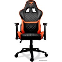 Игровое (геймерское) кресло Cougar Armor One (черный/оранжевый)